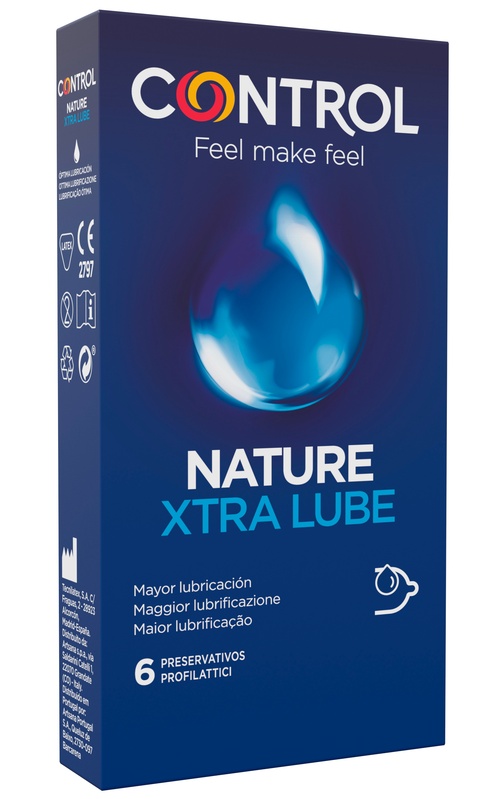 PROFILATTICO CONTROL NEW NATURE 2,0 XTRA LUBE 6 PEZZI - Farmacia-flash.it