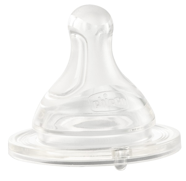 CHICCO TETTARELLA PERFECT 5 0M IN SILICONE 1 FORO 2 PEZZI - Farmacia-flash.it