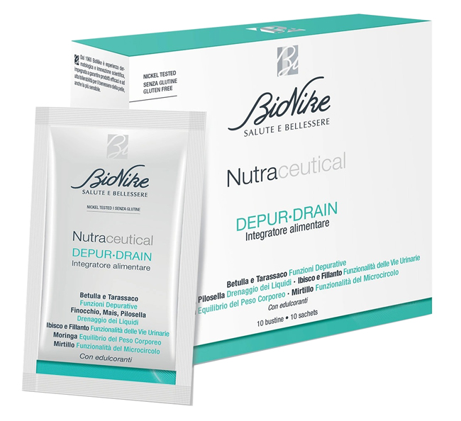 NUTRACEUTICAL DEPUR-DRAIN 10 BUSTINE - Farmacia-flash.it