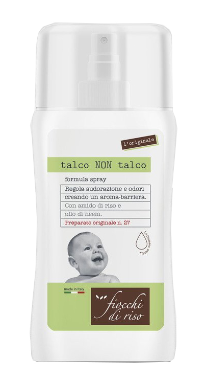 FIOCCHI DI RISO TALCO NON TALCO SPRAY 100 ML - Farmacia-flash.it