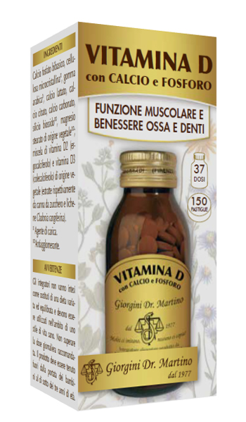 VITAMINA D CALCIO/FOSFORO 150 PASTIGLIE - Farmacia-flash.it