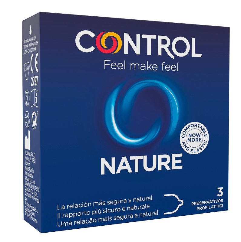 PROFILATTICO CONTROL NEW NATURE 2,0 3 PEZZI - Farmacia-flash.it