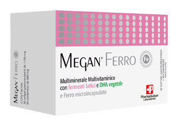 MEGAN FERRO 30 SOFTGEL + 30 COMPRESSE - Farmacia-flash.it