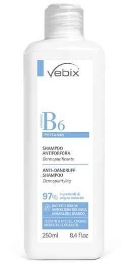 VEBIX PHYTAMIN SHAMPOO ANTIFORFORA DERMOPURIFICANTE 250 ML - Farmacia-flash.it