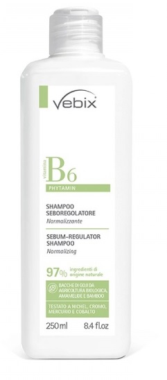 VEBIX PHYTAMIN SHAMPOO SEBOREGOLATORE NORMALIZZANTE 250 ML - Farmacia-flash.it