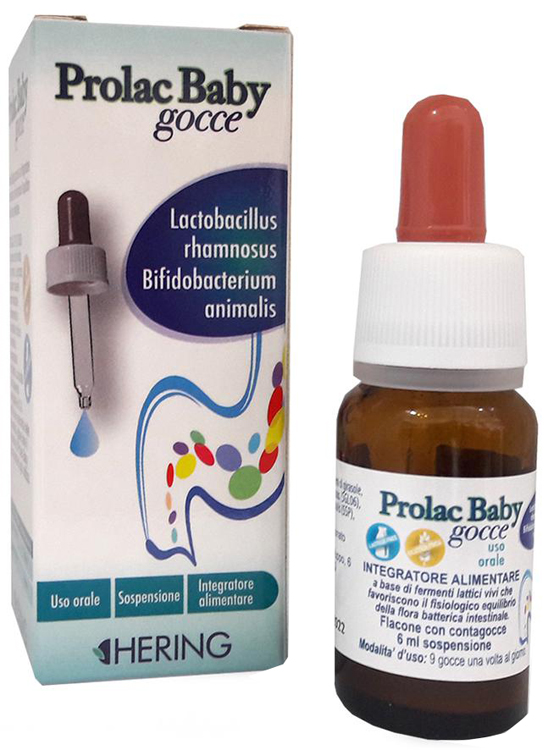 PROLAC BABY FERMENTI LATTICI GOCCE 6 ML - Farmacia-flash.it