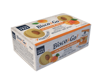 NUTRIFREE BISCO&GO CON FARCITURA ALL'ALBICOCCA 4X40 G - Farmacia-flash.it