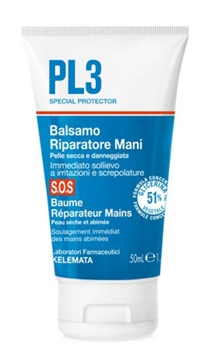 PL3 BALSAMO RIPARATORE MANI SOS 50 ML - Farmacia-flash.it
