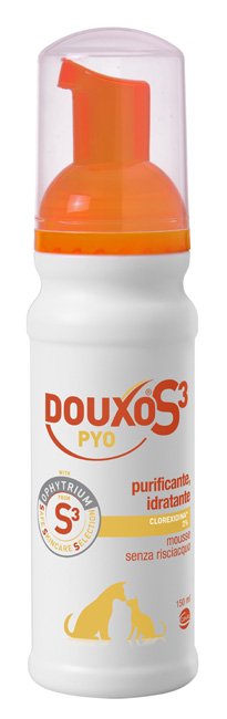 DOUXO S3 PYO MOUSSE FLACONE 150 ML - Farmacia-flash.it