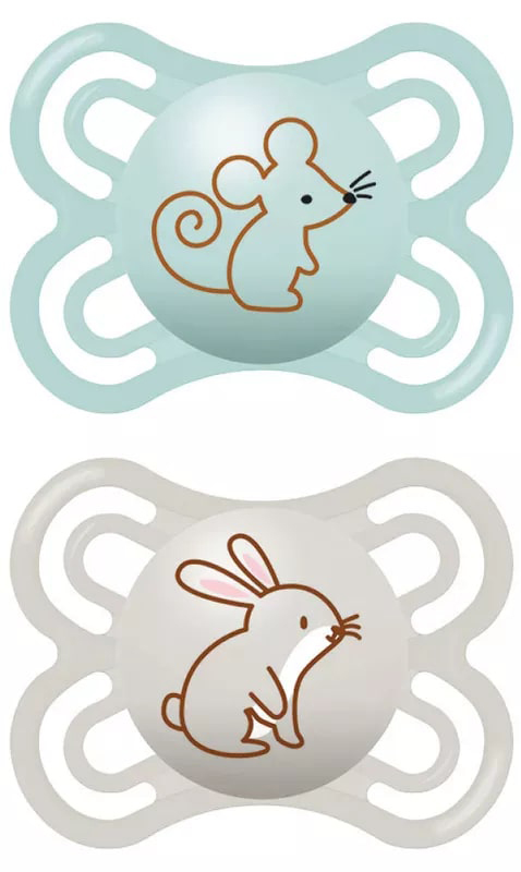 MAM SUCCHIETTO PERFECT 2-6 MESI SILICONE SINGLE BOX NEUTRO - Farmacia-flash.it