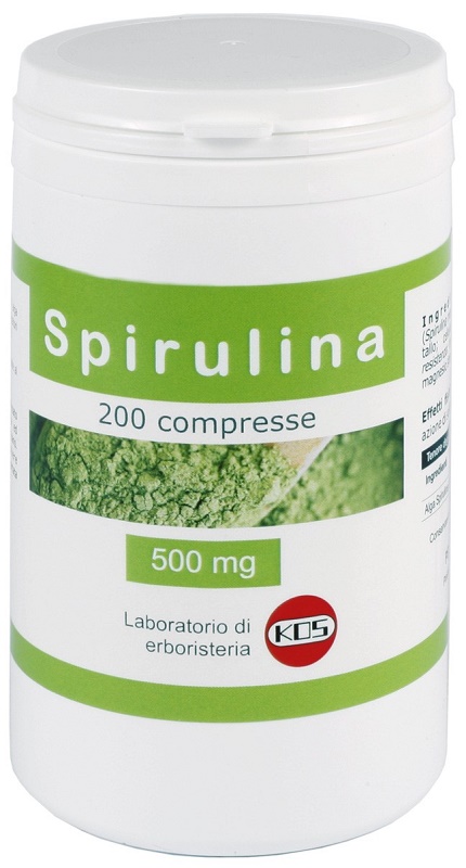 SPIRULINA 500MG 200 COMPRESSE - Farmacia-flash.it