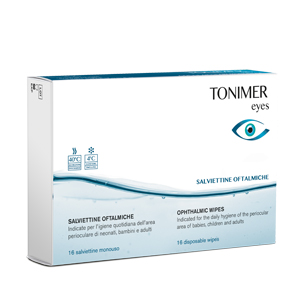 TONIMER EYES SALVIETTINE OFTALMICHE 16 PEZZI - Farmacia-flash.it