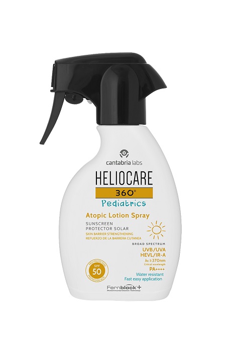 HELIOCARE 360 PED ATOPIC SPF 50 LOTION SPRAY 250 ML - Farmacia-flash.it