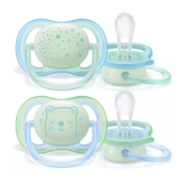 AVENT SUCCHIETTO ULTRA AIR NIGHT 0-6 MESI 2 PEZZI - Farmacia-flash.it