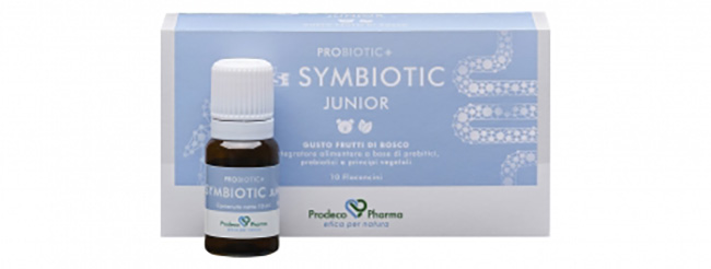 PROBIOTIC+ GSE SYMBYOTIC JUNIOR FRUTTI DI BOSCO 10 FLACONCINI - Farmacia-flash.it
