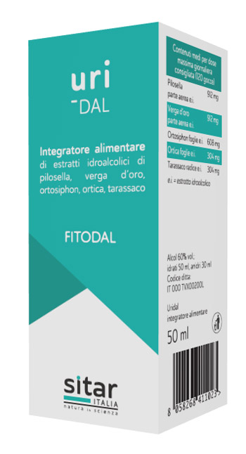 URIDAL 50 ML FITODAL - Farmacia-flash.it