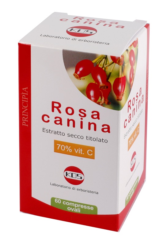 ROSA CANINA 70% VITAMINA C 60 COMPRESSE - Farmacia-flash.it