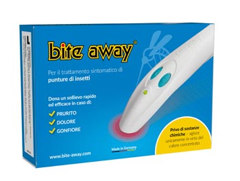 BITE AWAY DISPOSITIVO ELETTRONICO PER IL TRATTAMENTO DELLE PUNTURE DI INSETTI - Farmacia-flash.it
