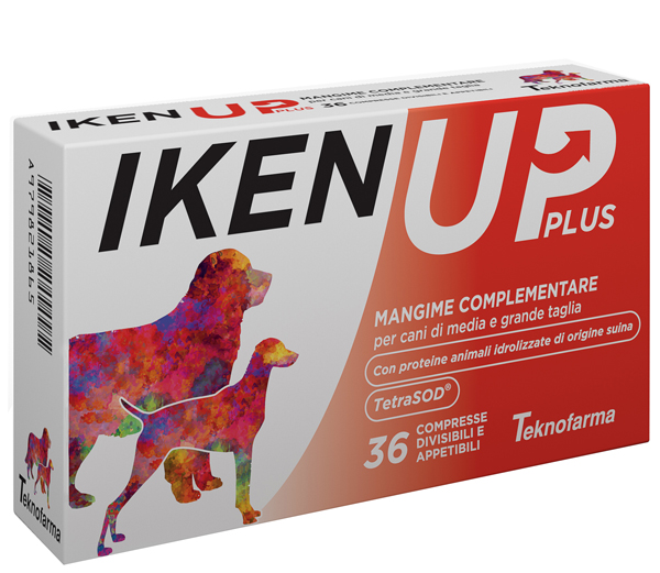 IKEN UP PLUS CANI MEDIA GRANDE TAGLIA SCATOLA 36 COMPRESSE - Farmacia-flash.it