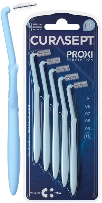 CURASEPT PROXI ANGLE P11 AZZURRO/LIGHT BLUE - Farmacia-flash.it