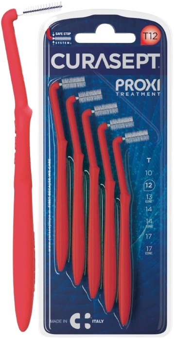 CURASEPT PROXI ANGLE T12 ROSSO/RED - Farmacia-flash.it