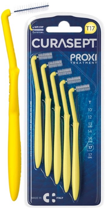 CURASEPT PROXI ANGLE T17 GIALLO/YELLOW - Farmacia-flash.it