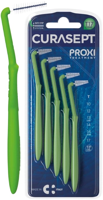 CURASEPT PROXI ANGLE T17 CONE VERDE/GREEN - Farmacia-flash.it