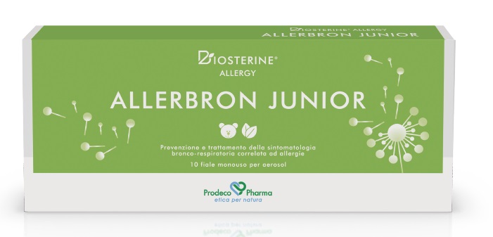 BIOSTERINE ALLERGY ALLERBRON JUNIOR 10 FIALE DA 5 ML - Farmacia-flash.it