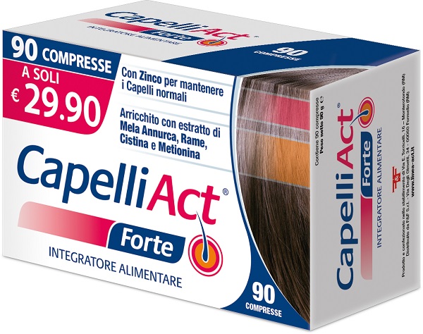 CAPELLI ACT FORTE 90 COMPRESSE - Farmacia-flash.it