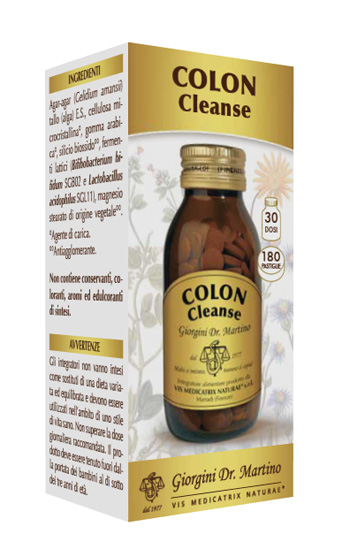COLON CLEANSE 180 PASTIGLIE - Farmacia-flash.it
