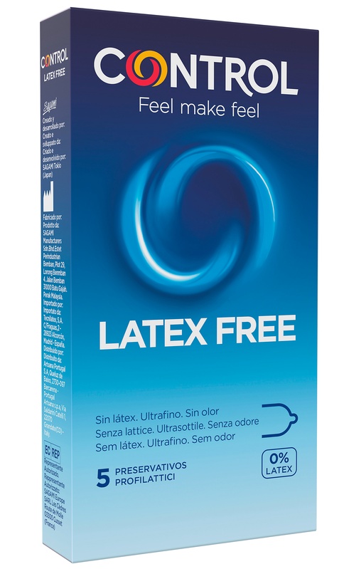 CONTROL NEW LATEX FREE 5 PEZZI - Farmacia-flash.it