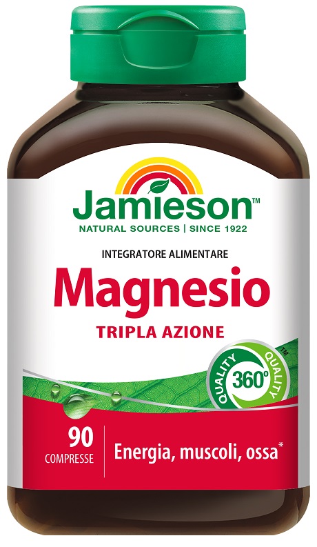 JAMIESON MAGNESIO TRIPLA AZIONE 90 COMPRESSE - Farmacia-flash.it