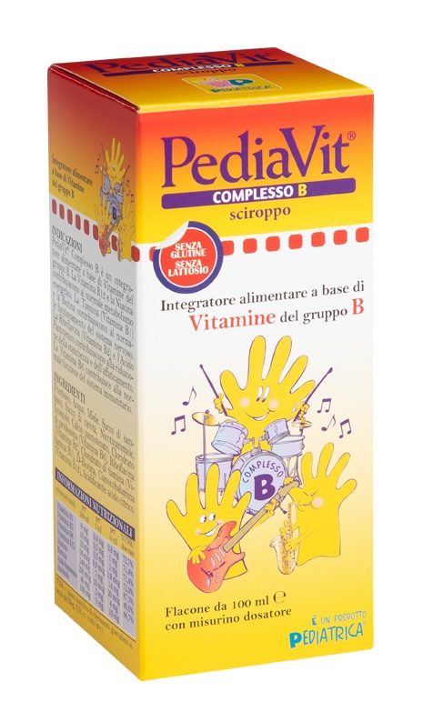PEDIAVIT COMPLESSO B SCIROPPO 100 ML - Farmacia-flash.it