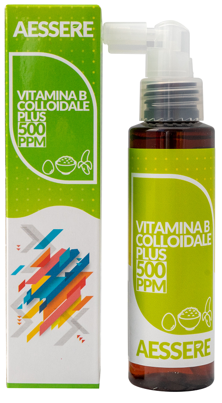 VITAMINA B COLLOIDALE PLUS SPRAY 500PPM 100 ML - Farmacia-flash.it