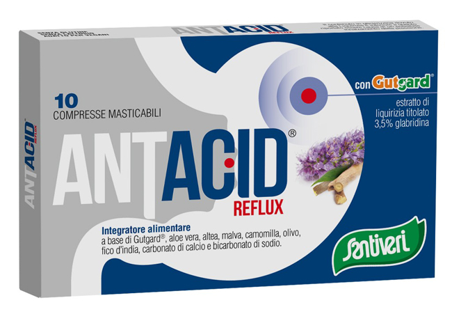 ANTACID REFLUX 10 COMPRESSE MASTICABILI - Farmacia-flash.it