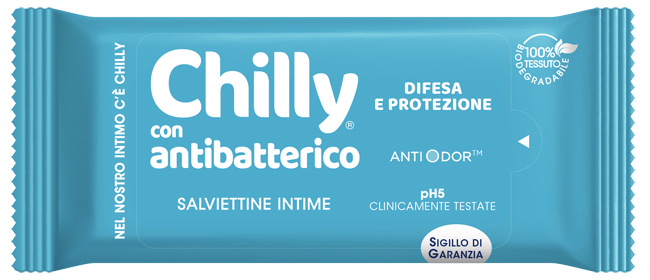 CHILLY SALVIETTE ANTIBATTERICHE 12 PEZZI - Farmacia-flash.it