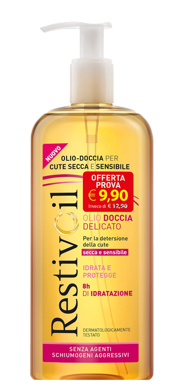 RESTIVOIL OLIO DOCCIA DELICATO 400 ML TAGLIO PREZZO - Farmacia-flash.it