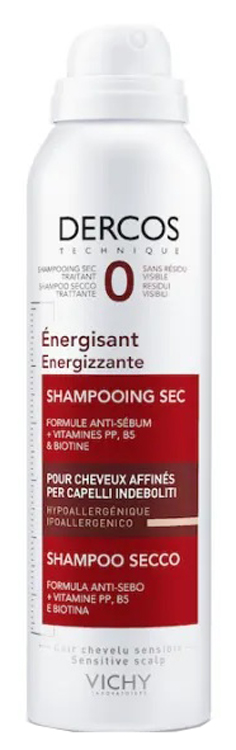 DERCOS TECHNIQUE SHAMPOO SECCO ENERGIZZANTE 150 ML 20 - Farmacia-flash.it