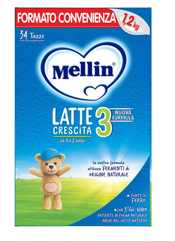 MELLIN LATTE CRESCITA 3 1,2 KG - Farmacia-flash.it