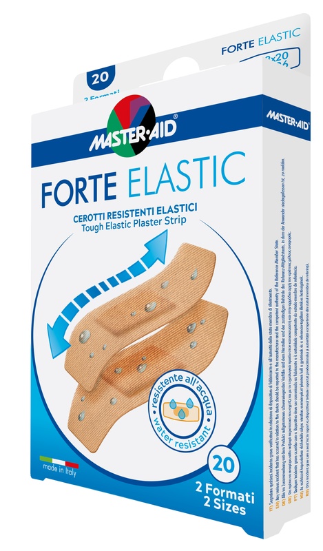 CEROTTO MASTER-AID ELASTIC 20 PEZZI 2 FORMATI - Farmacia-flash.it