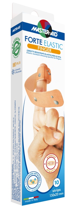 CEROTTO MASTER AID ELATIC FINGER 10 PEZZI - Farmacia-flash.it