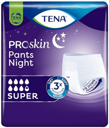 PANNOLONE PULL UP NOTTE TENA PANTS NIGHT M 10 PEZZI - Farmacia-flash.it