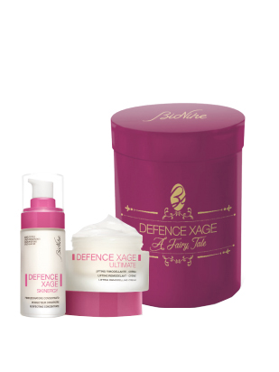 DEFENCE XAGE KIT NATALE 2020 1 SKINENERGY PERFEZIONATORE CONCENTRATO 30 ML + 1 ULTIMATE LIFTING RIMODELLANTE CREMA 50 ML - Farmacia-flash.it