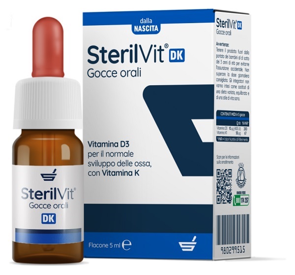 STERILVIT DK GOCCE 5 ML - Farmacia-flash.it