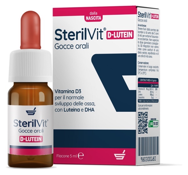 STERILVIT D LUTEIN DHA GOCCE 5 ML - Farmacia-flash.it
