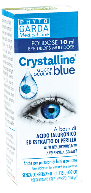 CRYSTALLINE BLUE GOCCE POLIDOSE 10 ML - Farmacia-flash.it