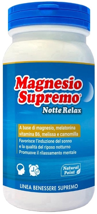MAGNESIO SUPREMO NOTTE RELAX 150 G - Farmacia-flash.it