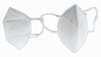 GREENCARE MASCHERINA KN95 ADULTO 15,5X10,5 CM BIANCO 4 STRATI 6 PEZZI MONOUSO - Farmacia-flash.it