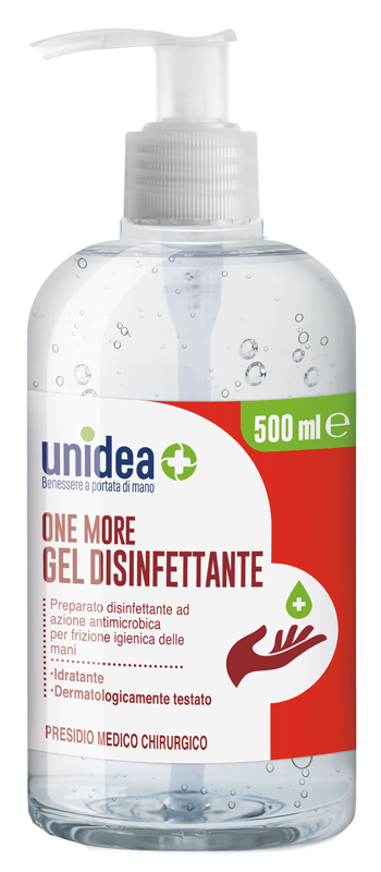 UNIDEA GEL DISINFETTANTE 500 ML - Farmacia-flash.it