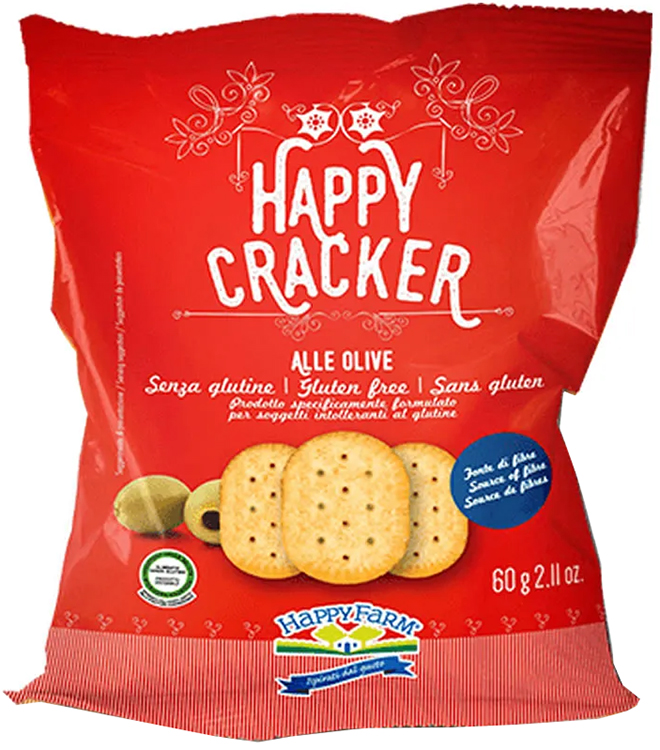 HAPPY FARM CRACKER OLIVE 60 G - Farmacia-flash.it
